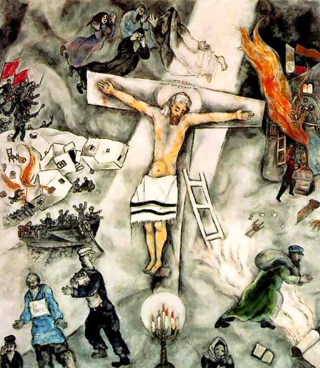 Chagall White Crucifiction